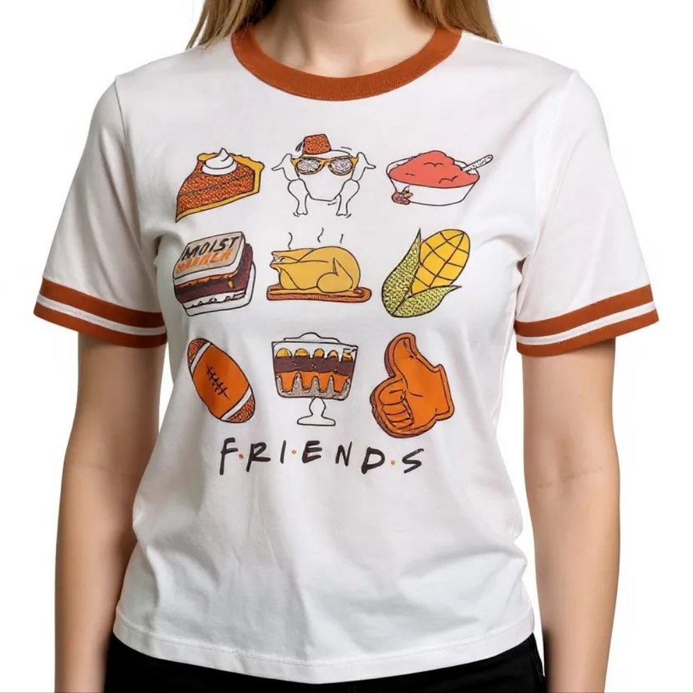 Friends Show Thanksgiving Tee Friendsgiving Size Large